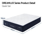 Hazel 34cm Thick Medium Firm Hybrid Mattress with Tencel Cooling Pocket Spring - Queen