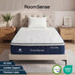Alessia 30cm Medium Firm Hybrid Mattress with Latex Lumbar Support - King Single