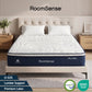 Alessia 30cm Medium Firm Hybrid Mattress with Latex Lumbar Support - Queen