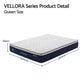 Alessia 30cm Medium Firm Hybrid Mattress with Latex Lumbar Support - Queen