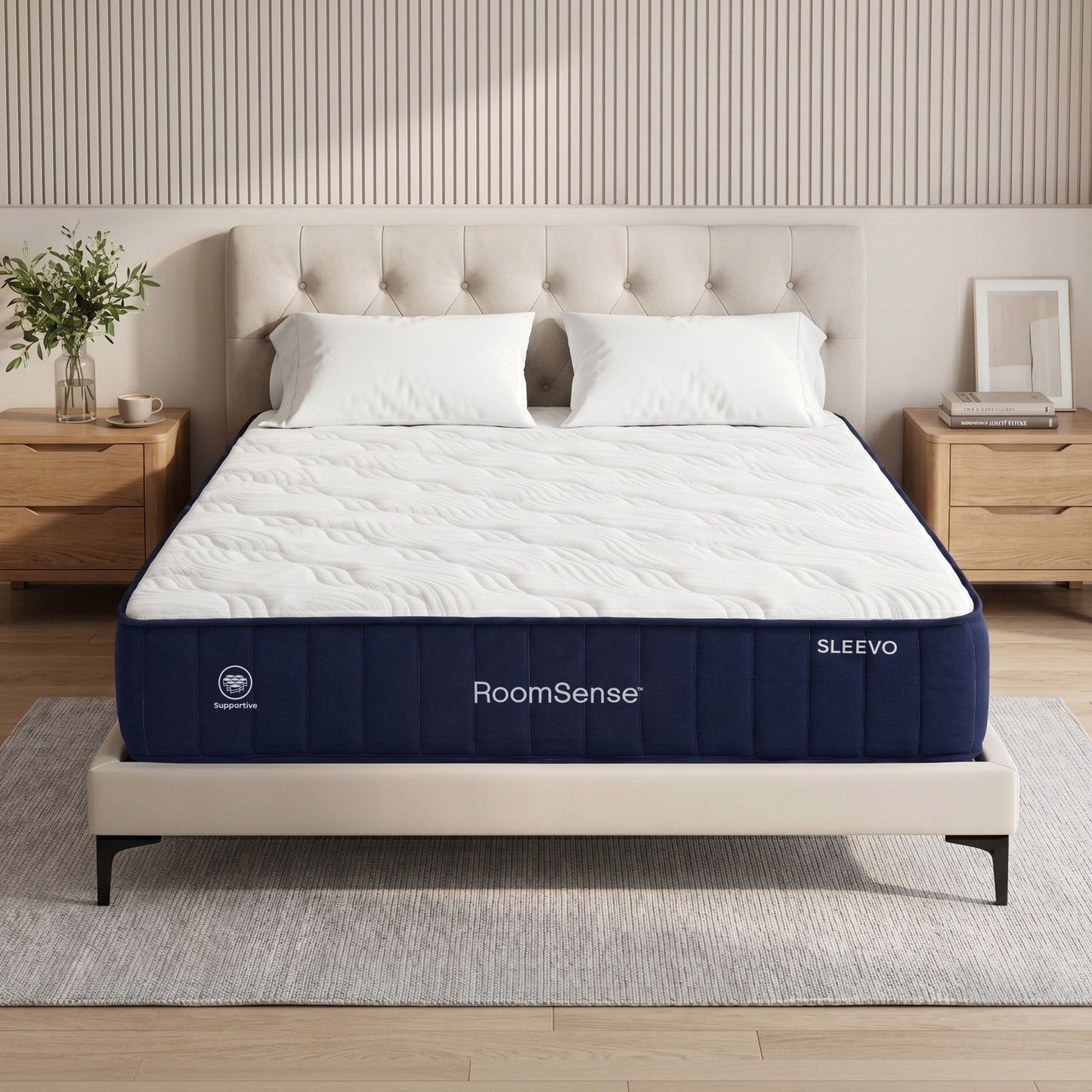 Corinne 26cm Orthopedic Firm Mattress for Back Pain Relief - Queen