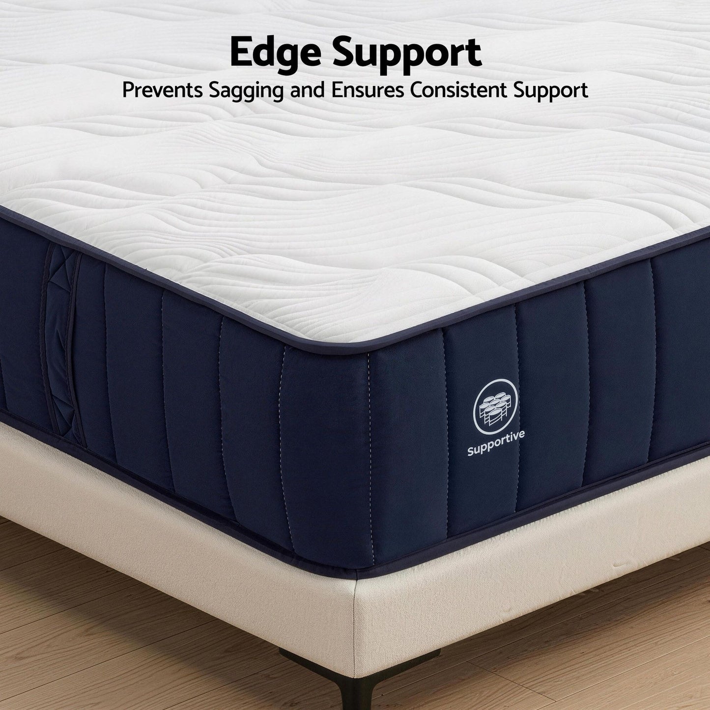 Corinne 26cm Orthopedic Firm Mattress for Back Pain Relief - Single