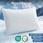 Cooling Memory Foam Pillows Anti-Clumping Solid Core Washable Cover - White