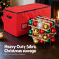 Christmas Baubles Storage Box 128 Slots Decor Ornaments Container