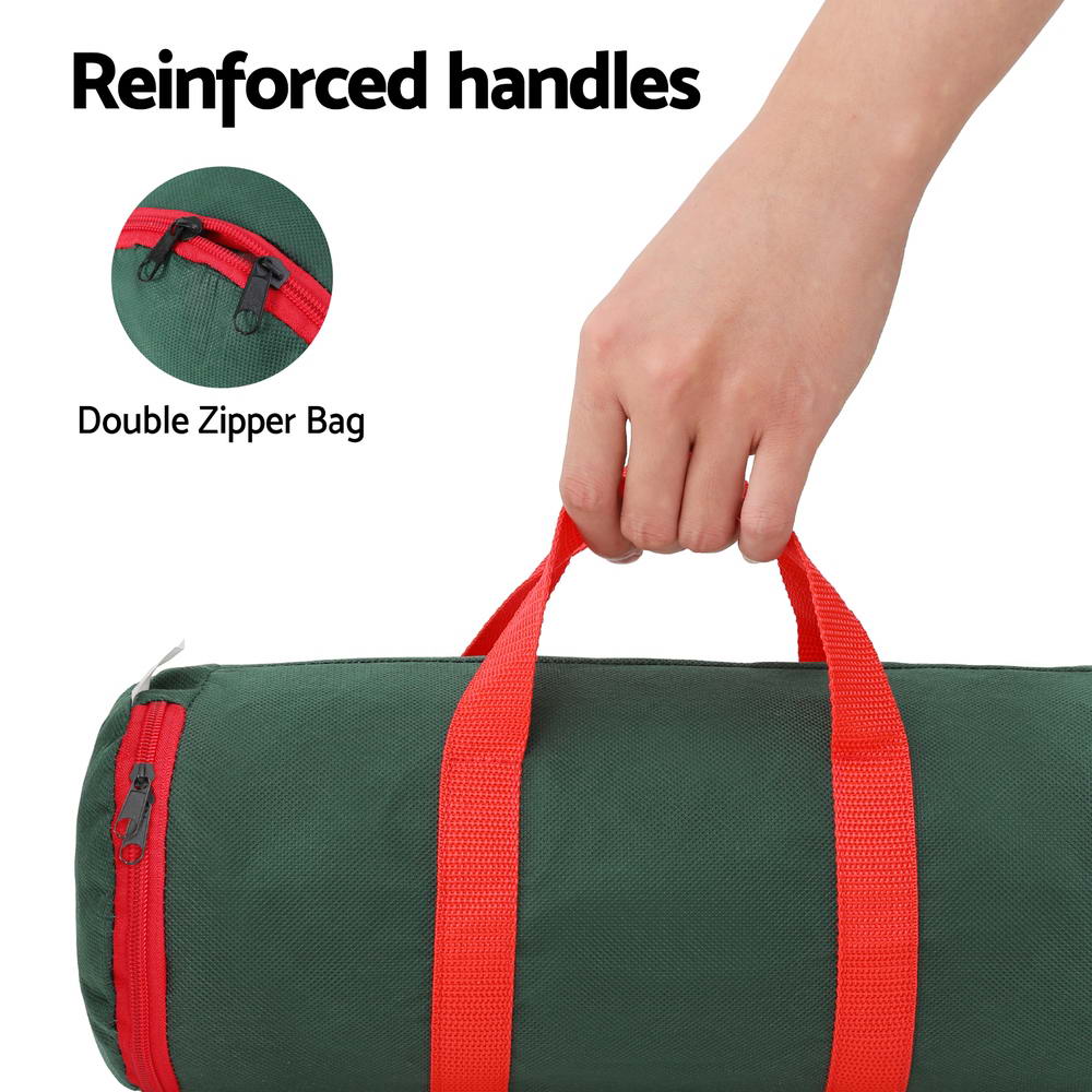 Christmas Baubles Storage Bag Xmas Ornaments Bag Container - Green