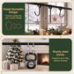 Christmas Garland Hook Wreath Hanger Fits 85-160CM Door No Drill