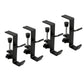 Set of 4 Christmas Garland Hangers Stocking Hooks Wreath 2-In-1 No Drill