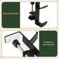 Set of 4 Christmas Garland Hangers Stocking Hooks Wreath 2-In-1 No Drill
