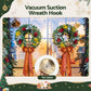 Setof 2 Vacuum Suction Cup Christmas Wreath Hook Stainless Steel Heavy Duty 5kg