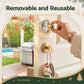 Setof 2 Vacuum Suction Cup Christmas Wreath Hook Stainless Steel Heavy Duty 5kg