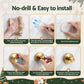 Setof 2 Vacuum Suction Cup Christmas Wreath Hook Stainless Steel Heavy Duty 5kg
