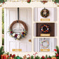 Christmas Wreath Hanger Metal Door Hook Height Adjustable