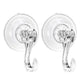 Set of 2 Suction Cup Hooks Heavy Duty Christmas Wreath Hanger Window 5kg