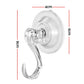 Set of 2 Suction Cup Hooks Heavy Duty Christmas Wreath Hanger Window 5kg