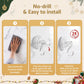 Set of 2 Suction Cup Hooks Heavy Duty Christmas Wreath Hanger Window 5kg