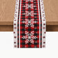 Christmas Table Runner Snowflake 190x32CM Dining Party Decor Linen