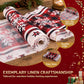 Christmas Table Runner Snowflake 190x32CM Dining Party Decor Linen