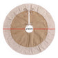 90cm Christmas Tree Skirt Linen Christmas Tree Mat Decor