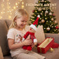 Christmas Gingerbread Man Standing Ornament Knitted Christmas Indoor Decor