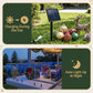 32M Christmas Lights Solar Icicle String Lights 960 LED Blue