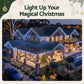 32M Christmas Lights Solar Icicle String Lights 960 LED Cool White