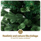 4ft 1.2m Christmas Tree LED Potted Xmas Tree Party Decor 8 Light Modes