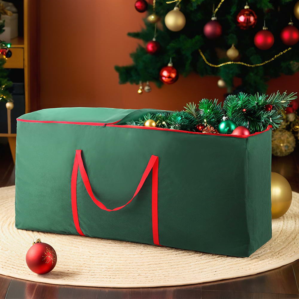 Christmas Tree Storage Bag Fits Up to 8ft Tree Xmas Bag - Green