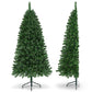 6ft 1.8m Christmas Tree LED Corner Xmas Tree Half 8 Modes Multi-color