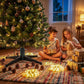 Christmas Tree Stand 360° Rotating for Xmas Tree Up to 2.7M with Remote Control
