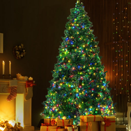 7ft 2.1m 1134 LED Christmas Tree Xmas Tree Decoration 8 Light Mode - Multi Colour