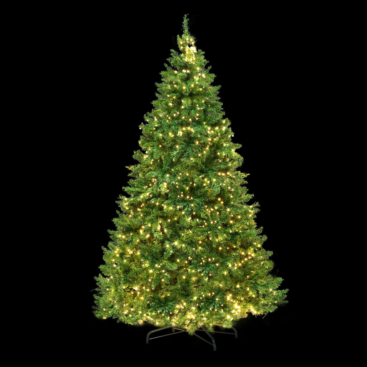 9ft 2.7m 1800 LED 1831 Tips Christmas Tree Xmas Tree Decorations 8 Light Modes