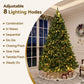 9ft 2.7m 1800 LED 1831 Tips Christmas Tree Xmas Tree Decorations 8 Light Modes