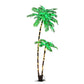 7ft 2.1m Christmas Tree LED Lighted Xmas Palm Trees Party Decorations