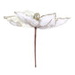 14Pcs Christmas Tree Flower Set Xmas Garland Wreath Magnolia White