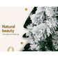 6ft 1.8m Christmas Tree Xmas Trees Decorations Snowy 758 Tips