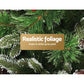 7ft 2.1m Christmas Tree with Pine Cones Red Berries Prelit LED Warm Lights