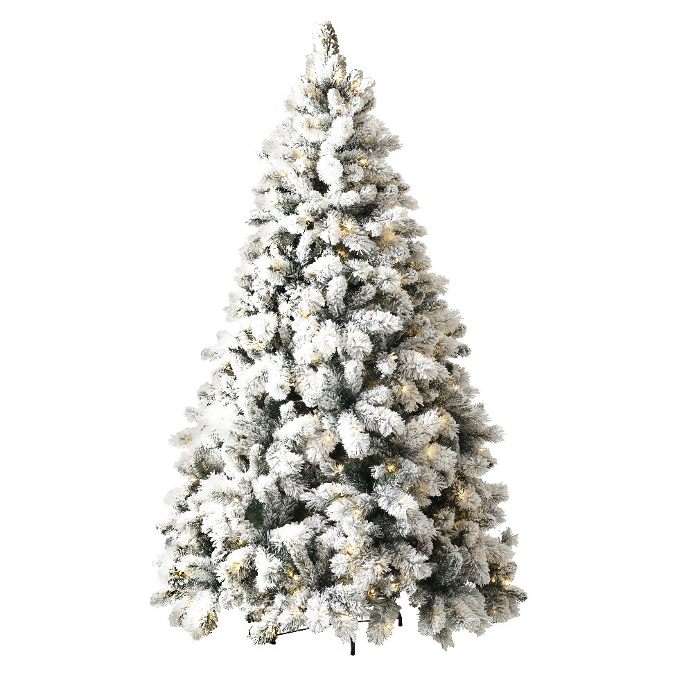 7ft 2.1m 500 Tips Christmas Tree xmas Tree Snowy Tips