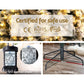 7ft 2.1m 500 Tips Christmas Tree xmas Tree Snowy Tips