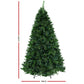 8ft 2.4m 2100 Tips Christmas Tree Xmas Tree Decorations Pine Needles