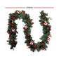 9ft 2.7m 220 Tips Christmas Garland with Decorations Xmas Wedding Party