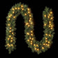 2.7M Christmas Garland 8 Mode LED Lights Timing 200Tips Xmas Decor