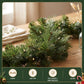 2.7M Christmas Garland 8 Mode LED Lights Timing 200Tips Xmas Decor