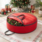 Christmas Garland Wreath Storage Bag Baubles Ornaments Container