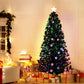 6ft 1.8m 250 Tips Christmas Tree Optic Fibre Xmas tree - Multi Colour