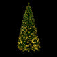 6ft 1.8m 300 Tips Christmas Tree Optic Fibre Xmas tree - Warm White