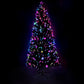 7ft 2.1m 280 Tips Christmas Tree Optic Fibre Xmas tree - Multi Colour