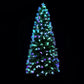 7ft 2.1m Christmas Tree LED Xmas Multi Colour Lights Optic Fibre
