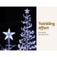 6ft 1.8m Christmas Tree LED Xmas Decoration Cold White Lights