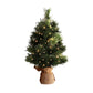 60cm Christmas Tree Mini Tabletop 8 Light Modes Timer Xmas Tree