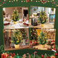 45cm Artificial Christmas Tree Mini Christmas Tree Warm Light